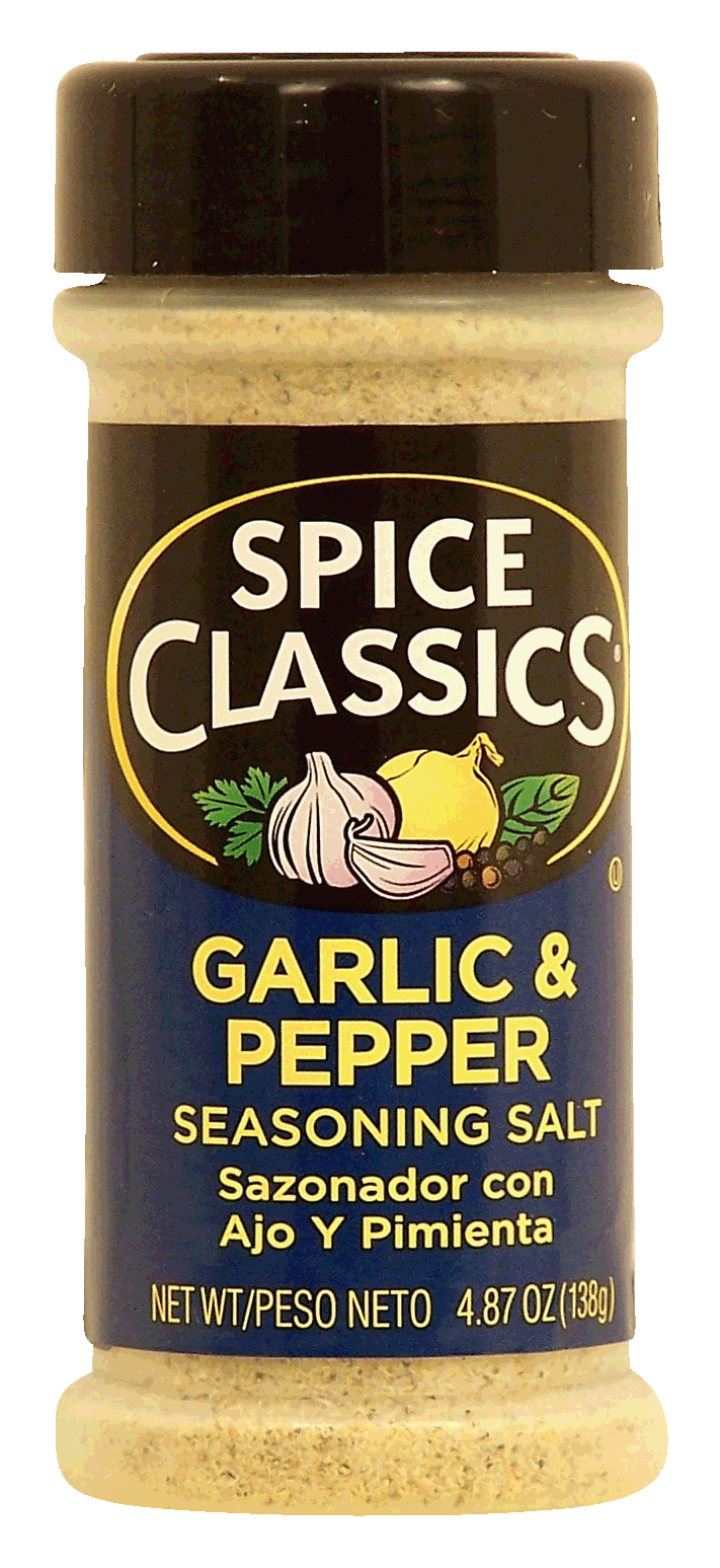 Spice Classics  garlic & pepper seasoning salt Full-Size Picture